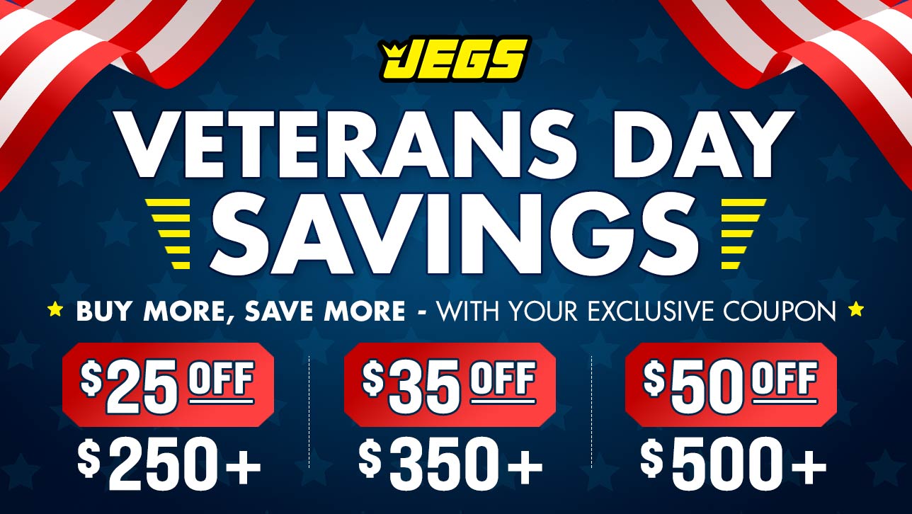 🏎 Great Looks & TrackWinning Performance Starts With JEGS JEGS